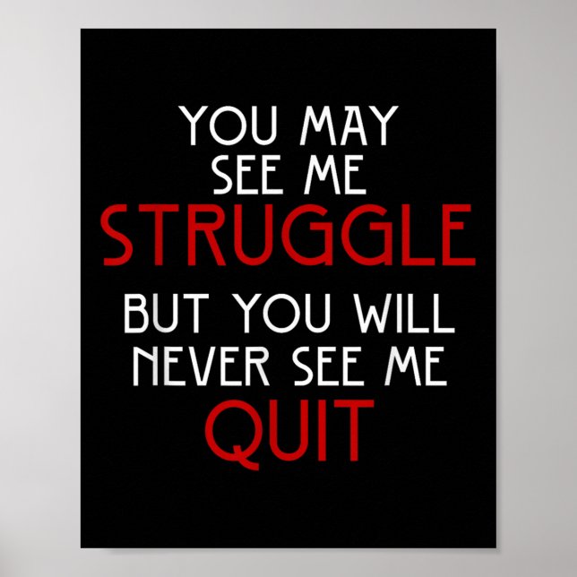 Póster Self Employed Lancer New Quote Gift Retro Design  (Frente)