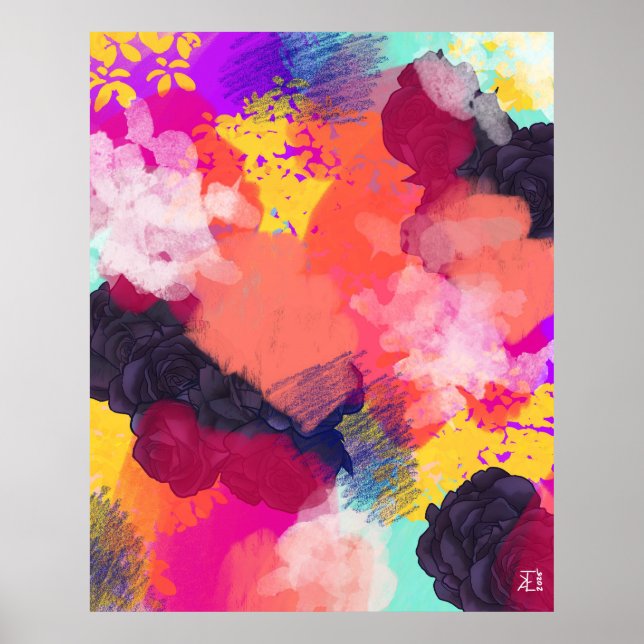 Póster Self Expression Art Print, Poster (Semi-Gloss) (Frente)