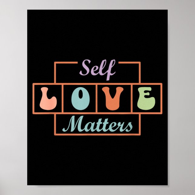 Póster Self Love Matters (Frente)