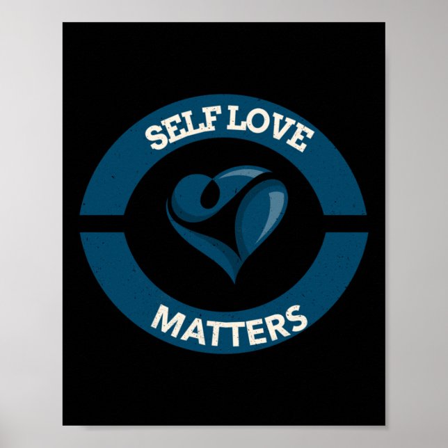 Póster Self Love S Pegatina (Frente)