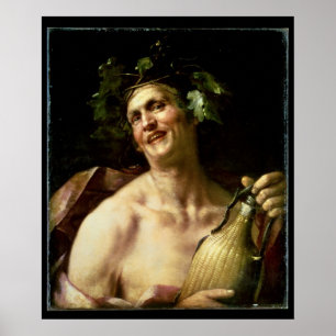Póster Self Portrait as Bacchus
