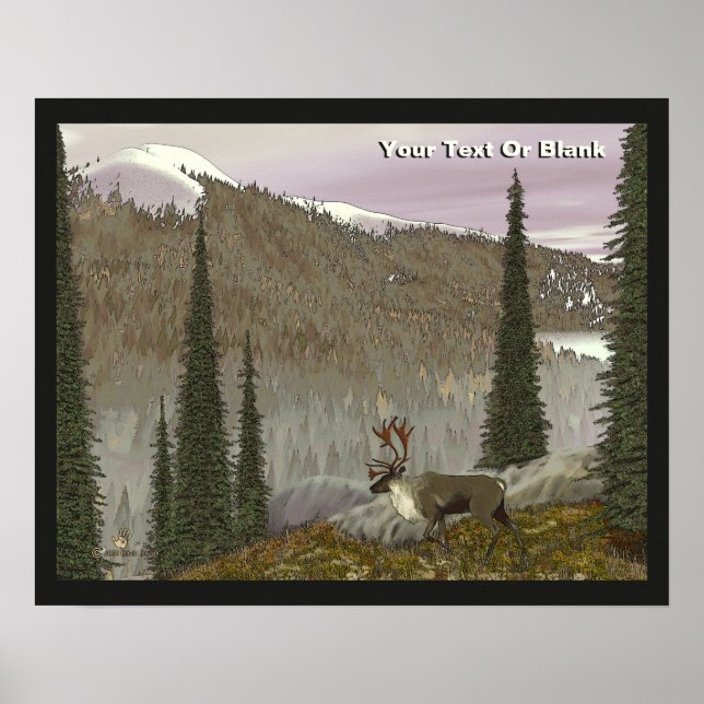 Póster Selkirk Caribou (Frente)