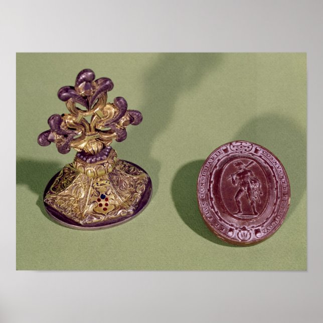 Póster Sello de Cosimo de Medici (Frente)