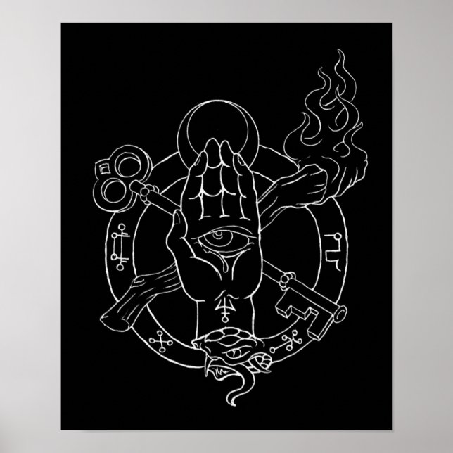 Póster Sello de hechicero (Frente)