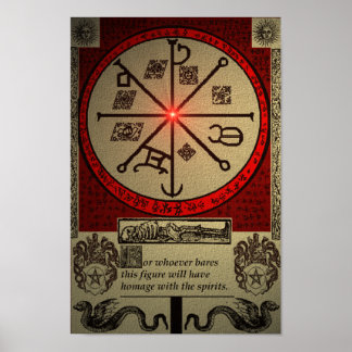 Póster Sello espiritual