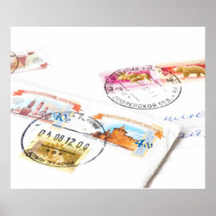 Póster Sellos rusos