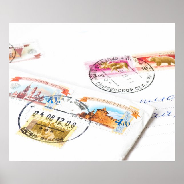 Póster Sellos rusos (Frente)