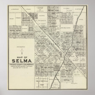 Póster Selma, California