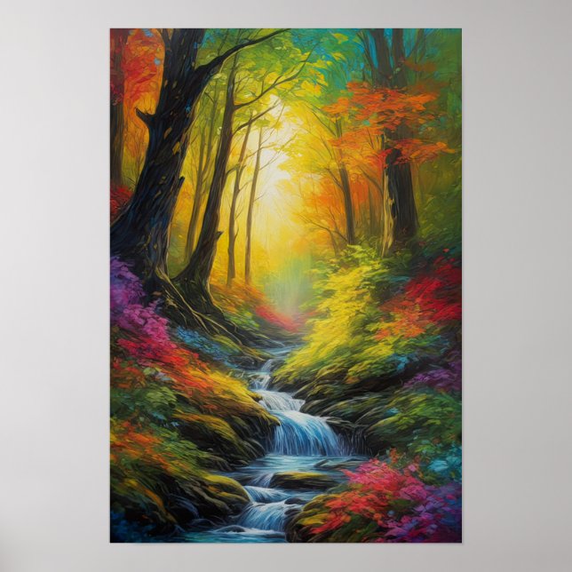 Póster Selva de colores de Sun Kissed (Frente)