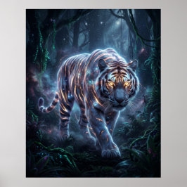 Póster Selva de la Nebulosa del Tigre Cósmico