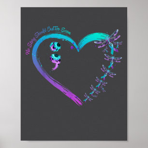 Póster Semana de Prevención del Suicidio Dragonfly Heart