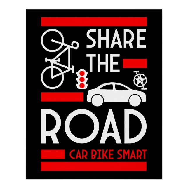 Póster Semana nacional de seguridad vial (Anverso)