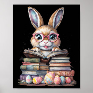 Póster Semana Santa leyendo Libros de Libros de Libros de