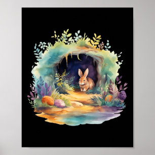 Póster Semana Santa Ostara Eostre Pagan Witchcraft Spring