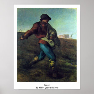 Póster Sembrador por el mijo (ii), Jean-Francois