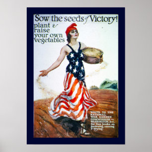 Póster Sembrar las semillas de la victoria