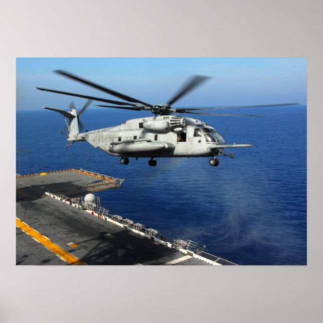 Póster Semental estupendo de CH-53E (Frente)