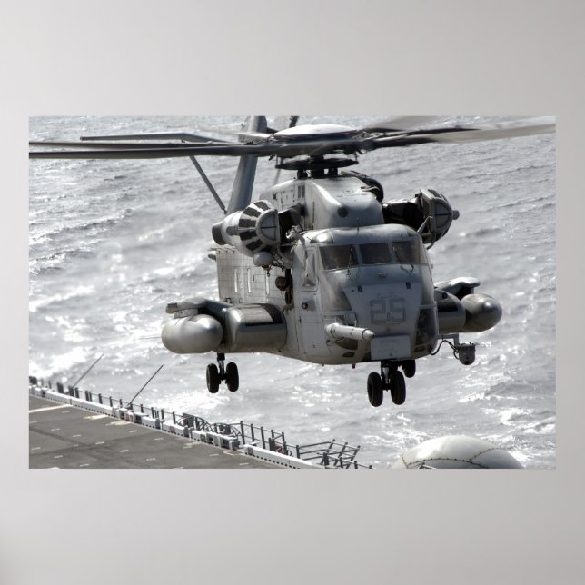 Póster Semental estupendo de CH-53E (Frente)