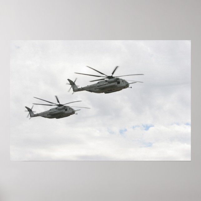Póster Sementales estupendos de CH-53E (Frente)