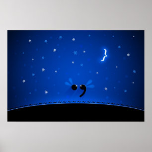 Póster Semicolón