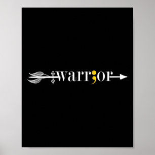 Póster Semicolón Mayo Conciencia sobre la salud mental Me