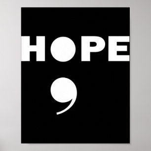 Póster Semicolón Sensibilización Sobre El Suicidio Para U