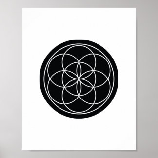 Póster Semilla de la vida