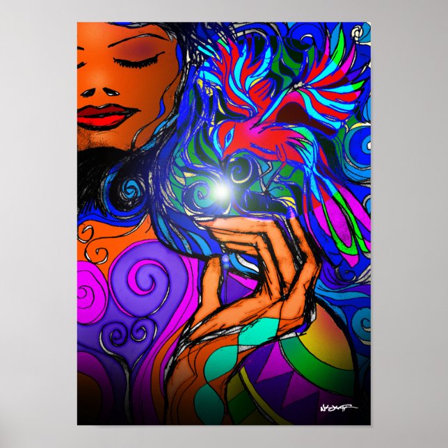 Póster Semilla De Luz (Frente)