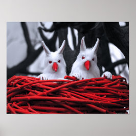 Póster Semilla en el Poster de arena