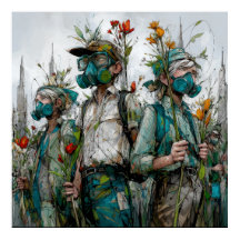 Semillas de resistencia - Poster Solarpunk