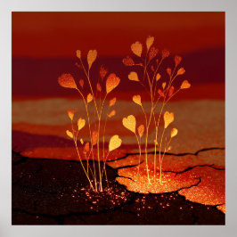 Póster Semillas emergentes - Poster Solarpunk