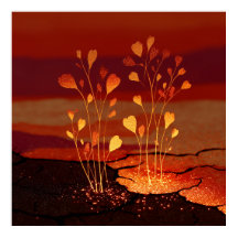 Semillas emergentes - Poster Solarpunk