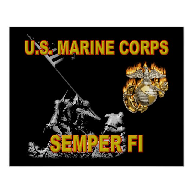 PÓSTER SEMPER FI (Anverso)