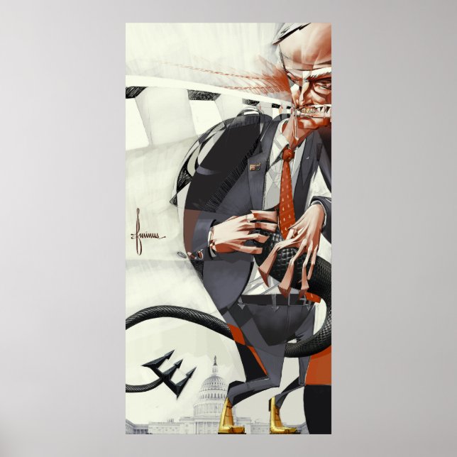 Póster Senador Serpente (Frente)