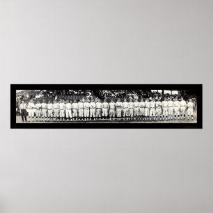 Póster Senadores de Washington Foto 1913