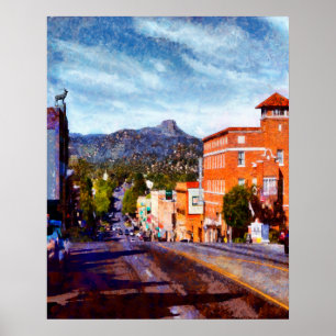 Póster "Señal del Prescott AZ "