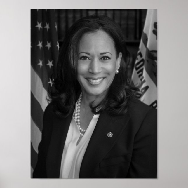 Póster Senator Kamala Harris Official Portrait - 2017 (Frente)