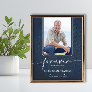 Póster Sencilla foto funeral