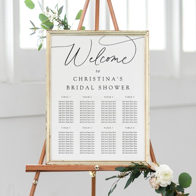 Póster Sencilla y elegante guión gráfico de bienvenida (Subido por el creador)