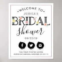 Sencillamente Moda Floral Garden Bridal Shower Bie