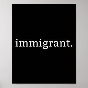 Póster Sencillo anti-racismo Minimalista