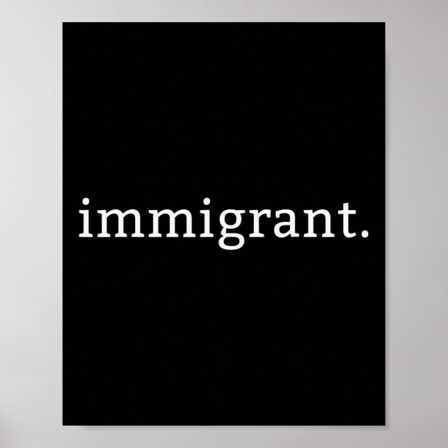 Póster Sencillo anti-racismo Minimalista (Frente)