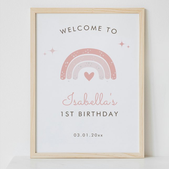 Póster Sencillo símbolo de bienvenida de cumpleaños del a (Subido por el creador)