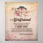 Póster Send Love To My Girlfriend, From Your Boyfriend<br><div class="desc">Send Love To My Girlfriend,  From Your Boyfriend.  Offering gifts sooner or later does not matter,  it matters that you sincerely gave gifts !!</div>
