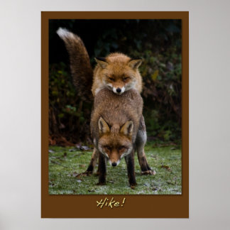 Póster ¡Senderismo!