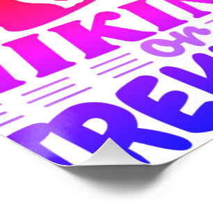 Póster Senderismo o senderismo