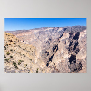 Póster Sendero de hiking en Jebel Shams