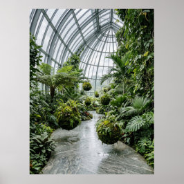Póster Sendero de la Jungla del Invernadero Tropical