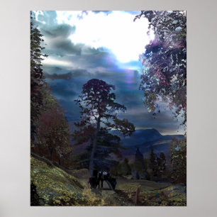PÓSTER SENDERO DE MONTAÑA