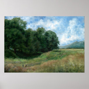Póster Sendero Escénico del Campo – Diseño de Paisaje Vin